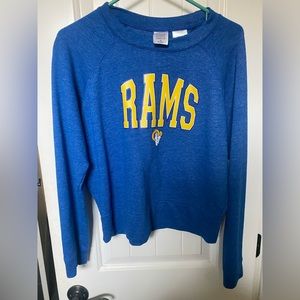 LA RAMS women’s medium sweatshirt